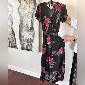 Floral flowing dress
